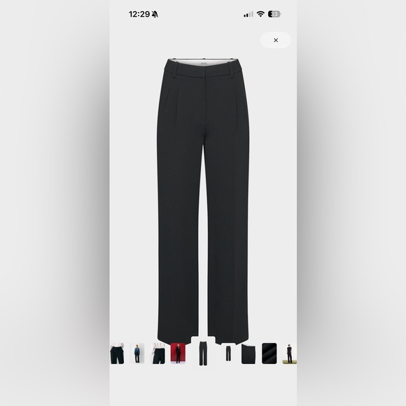 Aritzia | The Effortless Pant | Crepette | Size 6 | Great Condition - Picture 2 of 8